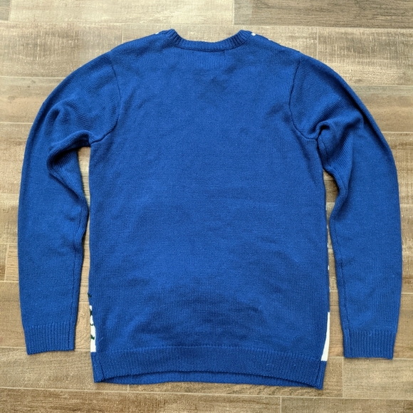 Ugly Christmas Sweater Beer Drinking Snowman SZ M - Picture 4 of 4